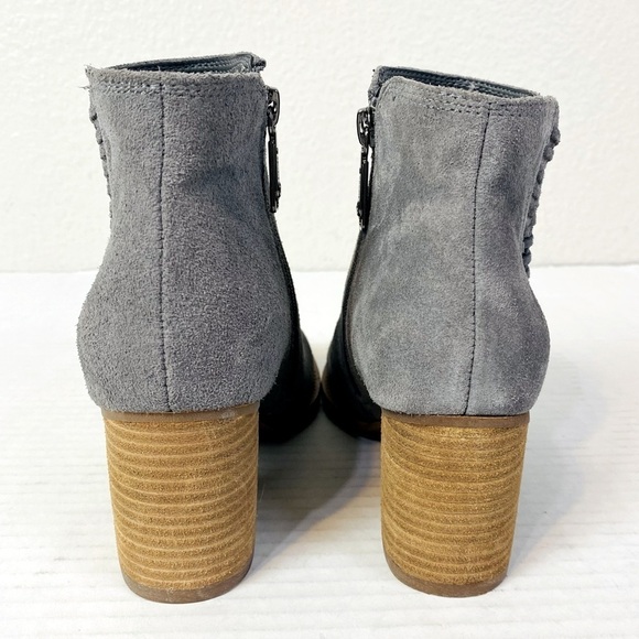 Blondo Nina Grey Suede Waterproof Bootie Size 8 - Picture 4 of 8